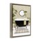 Stupell Industries Relaxing Bathroom Tub Framed Floater Canvas Wall Art Design by House Fenway